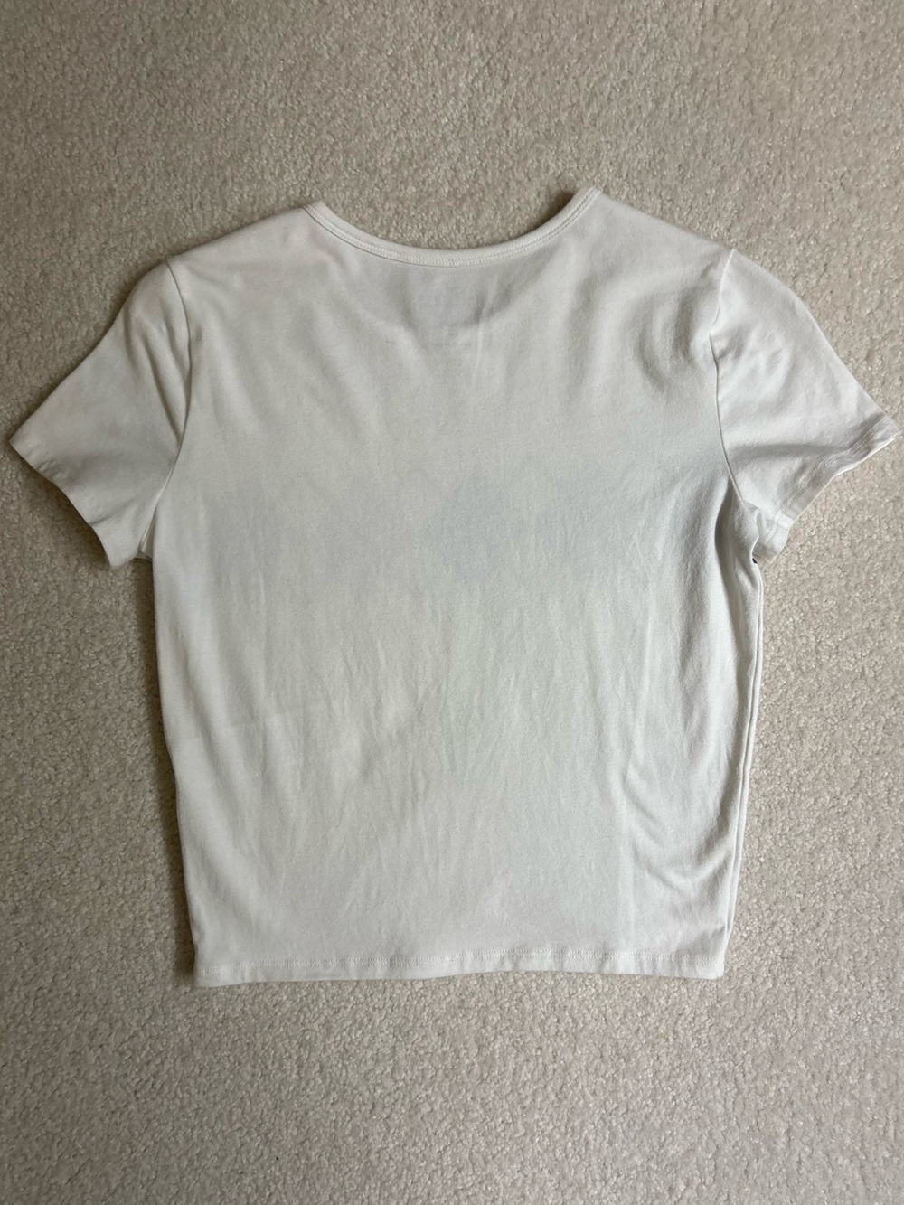 HOLLISTER CROPPED BABY TEE STRETCH SIZE M NWOT - Picture 3 of 9